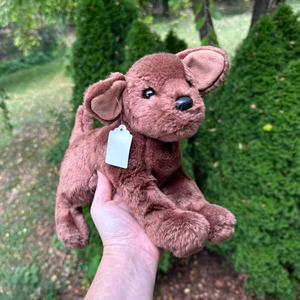 Douglas C.C. Bean Chocolate Lab 12" Plush Stuffed Animal Dog Puppy